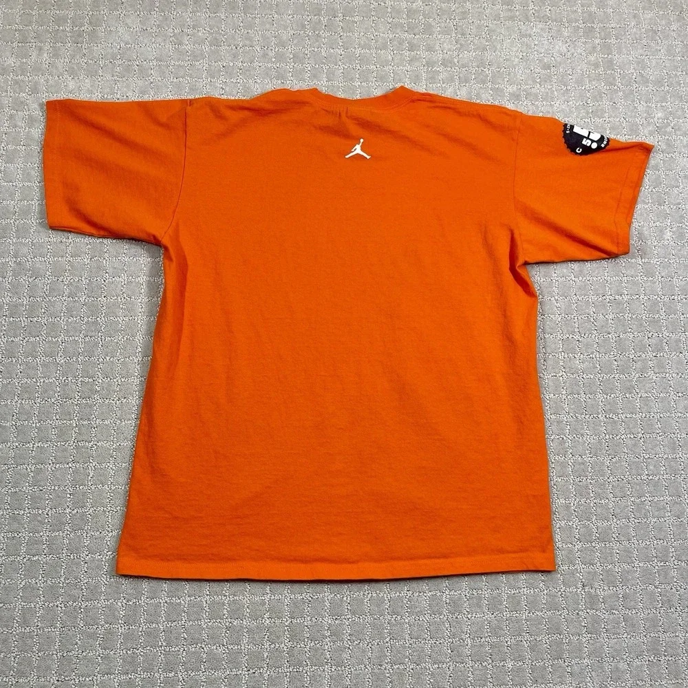 Vintage 00's Carmelo Anthony Orange Syracuse Jordan Brand Large Y2K Bmore Tshirt